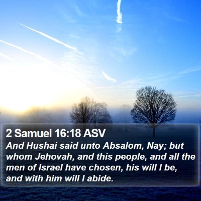 2 Samuel 16:18 ASV Bible Verse Image