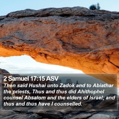 2 Samuel 17:15 ASV Bible Verse Image