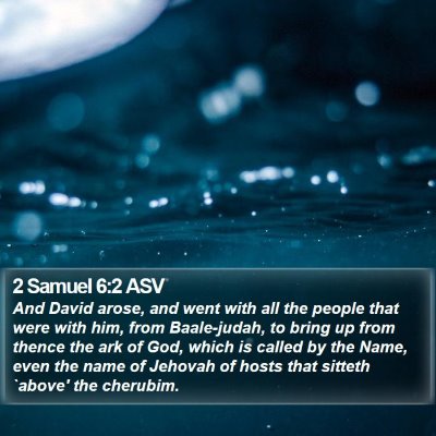 2 Samuel 6:2 ASV Bible Verse Image