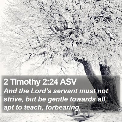 2 Timothy 2:24 ASV Bible Verse Image