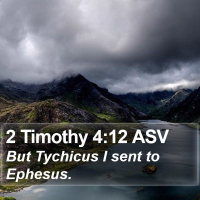 2 Timothy 4:12 ASV Bible Verse Image
