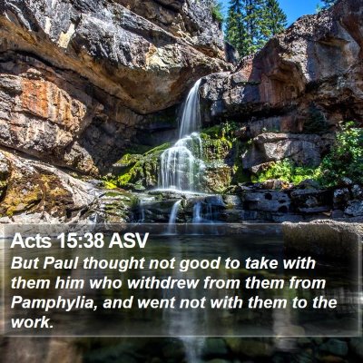 Acts 15:38 ASV Bible Verse Image