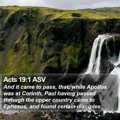 Acts 19:1 ASV Bible Verse Image