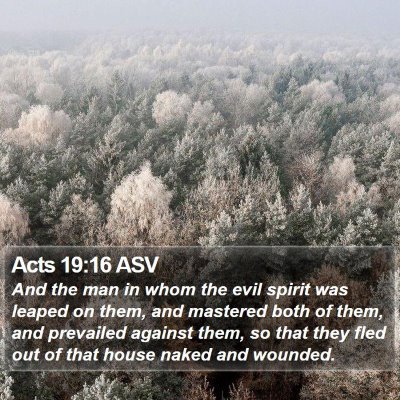 Acts 19:16 ASV Bible Verse Image