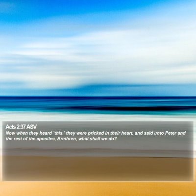 Acts 2:37 ASV Bible Verse Image