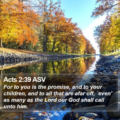 Acts 2:39 ASV Bible Verse Image