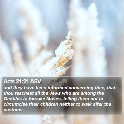 Acts 21:21 ASV Bible Verse Image