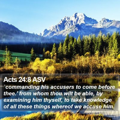 Acts 24:8 ASV Bible Verse Image