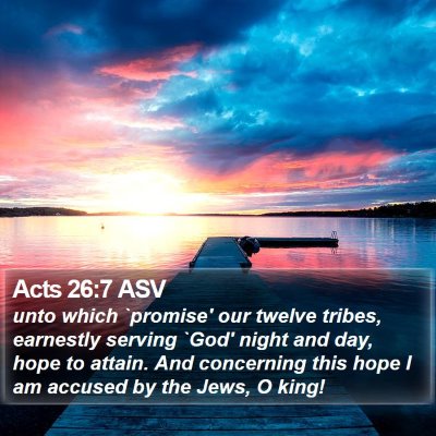 Acts 26:7 ASV Bible Verse Image