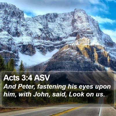 Acts 3:4 ASV Bible Verse Image