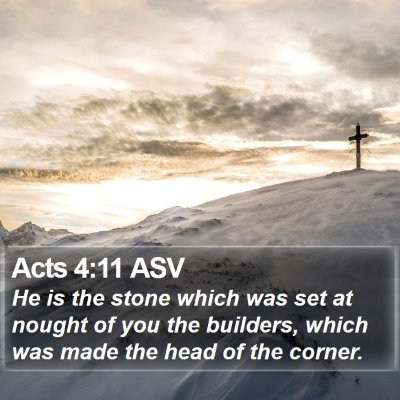 Acts 4:11 ASV Bible Verse Image