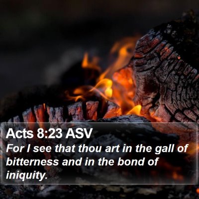 Acts 8:23 ASV Bible Verse Image