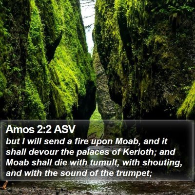 Amos 2:2 ASV Bible Verse Image