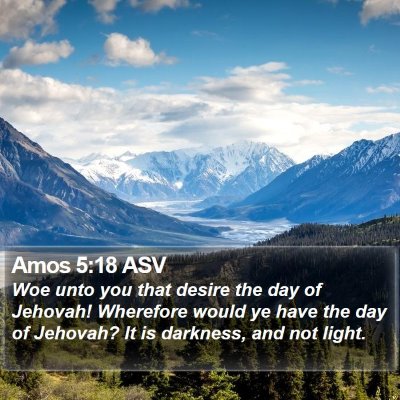Amos 5:18 ASV Bible Verse Image