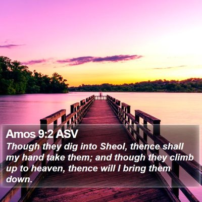 Amos 9:2 ASV Bible Verse Image