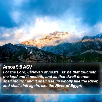 Amos 9:5 ASV Bible Verse Image