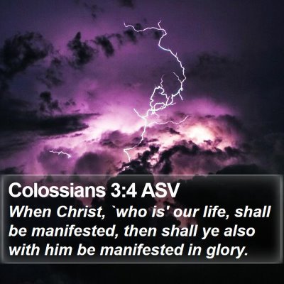 Colossians 3:4 ASV Bible Verse Image