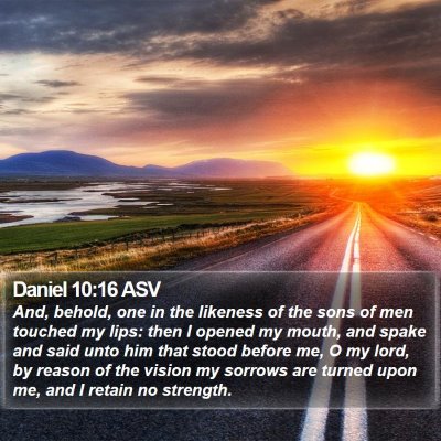 Daniel 10:16 ASV Bible Verse Image