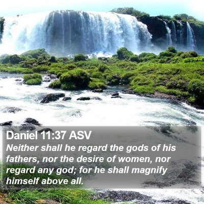 Daniel 11:37 ASV Bible Verse Image