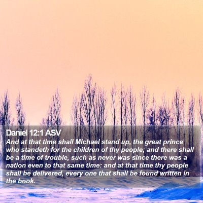 Daniel 12:1 ASV Bible Verse Image