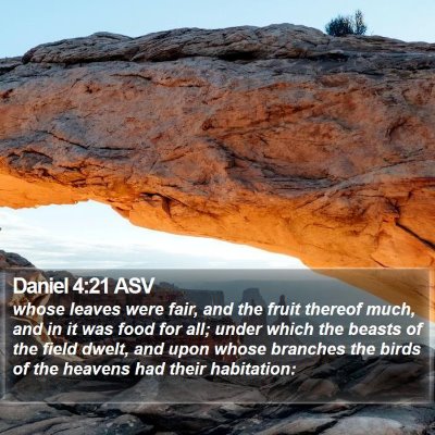 Daniel 4:21 ASV Bible Verse Image