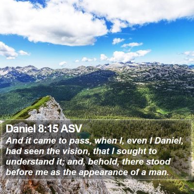 Daniel 8:15 ASV Bible Verse Image