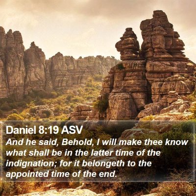 Daniel 8:19 ASV Bible Verse Image
