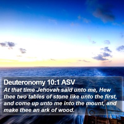 Deuteronomy 10:1 ASV Bible Verse Image