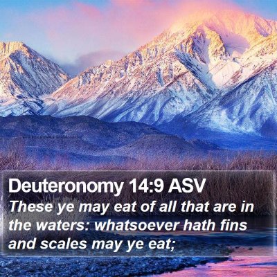 Deuteronomy 14:9 ASV Bible Verse Image