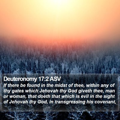 Deuteronomy 17:2 ASV Bible Verse Image