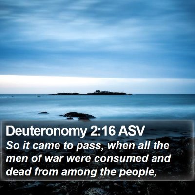 Deuteronomy 2:16 ASV Bible Verse Image