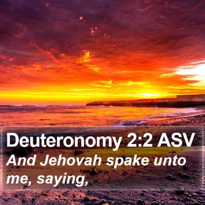 Deuteronomy 2:2 ASV Bible Verse Image