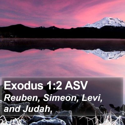 Exodus 1:2 ASV Bible Verse Image