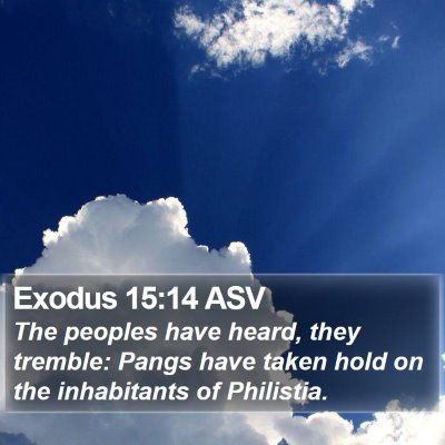 Exodus 15:14 ASV Bible Verse Image