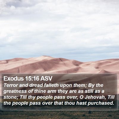 Exodus 15:16 ASV Bible Verse Image