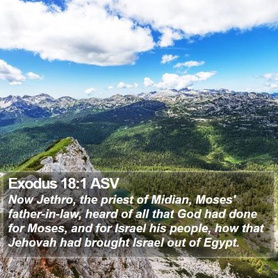 Exodus 18:1 ASV Bible Verse Image