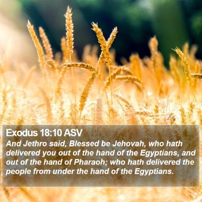 Exodus 18:10 ASV Bible Verse Image