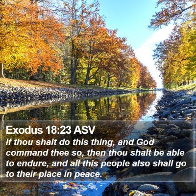 Exodus 18:23 ASV Bible Verse Image
