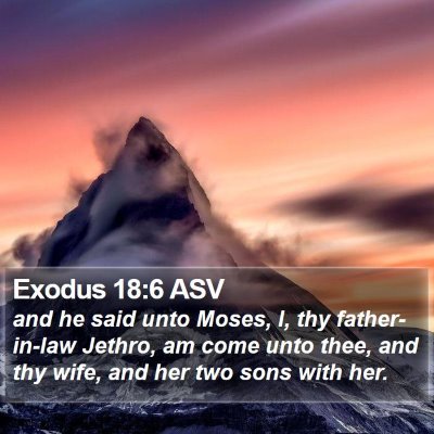 Exodus 18:6 ASV Bible Verse Image