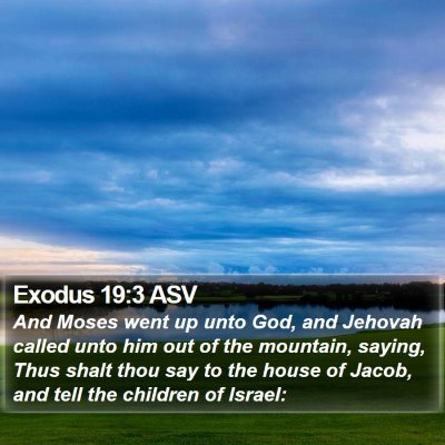 Exodus 19:3 ASV Bible Verse Image