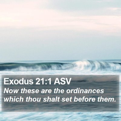 Exodus 21:1 ASV Bible Verse Image