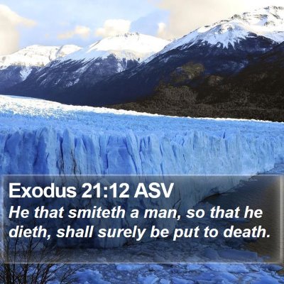 Exodus 21:12 ASV Bible Verse Image