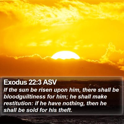 Exodus 22:3 ASV Bible Verse Image