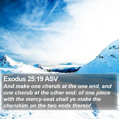 Exodus 25:19 ASV Bible Verse Image