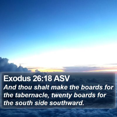 Exodus 26:18 ASV Bible Verse Image
