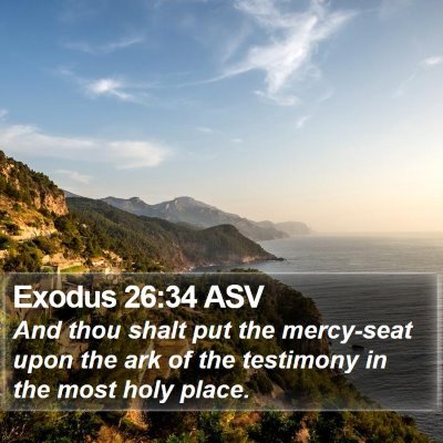 Exodus 26:34 ASV Bible Verse Image