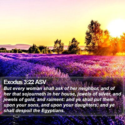 Exodus 3:22 ASV Bible Verse Image