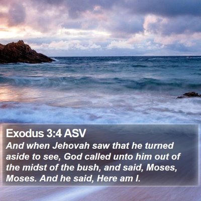 Exodus 3:4 ASV Bible Verse Image