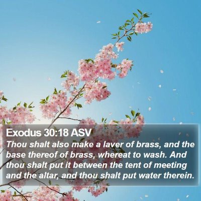 Exodus 30:18 ASV Bible Verse Image