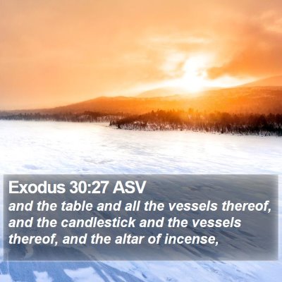 Exodus 30:27 ASV Bible Verse Image
